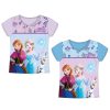 Disney Eiskönigin Sisters Kinderkurzes T-Shirt, Oberteil 3-8 Jahre