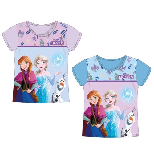 Disney Eiskönigin Sisters Kinderkurzes T-Shirt, Oberteil 3-8 Jahre