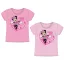 Disney Minnie Heart Kinder Kurzarm T-Shirt, Oberteile 3-8 Jahre