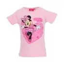 Disney Minnie Heart Kinder Kurzarm T-Shirt, Oberteile 3-8 Jahre