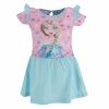 Disney Eiskönigin Elsa Kinder Sommerkleid 3-8 Jahre