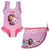 Gabby's Dollhouse Pandy Kinder Badeanzug und Sarong Set 3-8 Jahre