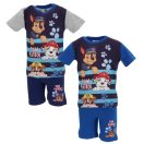 Paw Patrol Happy Stripes kurzer Kinderpyjama 2-6 Jahre