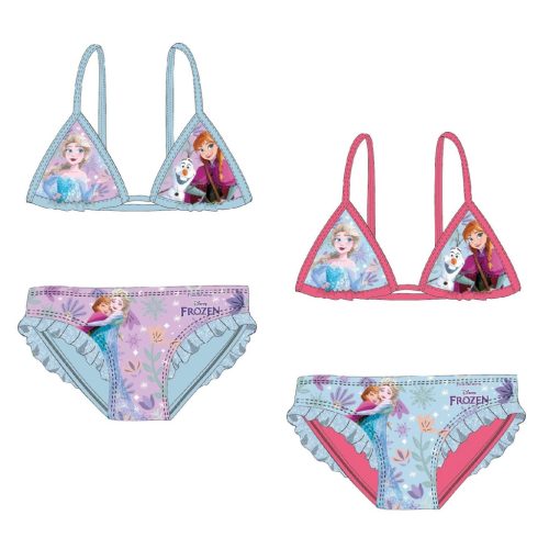 Disney Eiskönigin Sisters of Snow Kinderbadeanzug, Bikini 3-8 Jahre