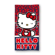   Hello Kitty Cutie Style Badetuch, Strandtuch 70x140cm (schnell trocknend)