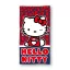 Hello Kitty Cutie Style Badetuch, Strandtuch 70x140cm (schnell trocknend)