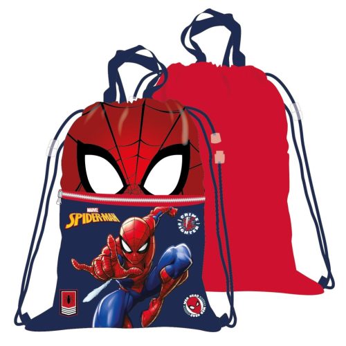 Spiderman Crime Fighter Deluxe Sporttasche, Turnbeutel 45 cm