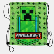 Minecraft Green Zone Sporttasche, Turnbeutel 40 cm