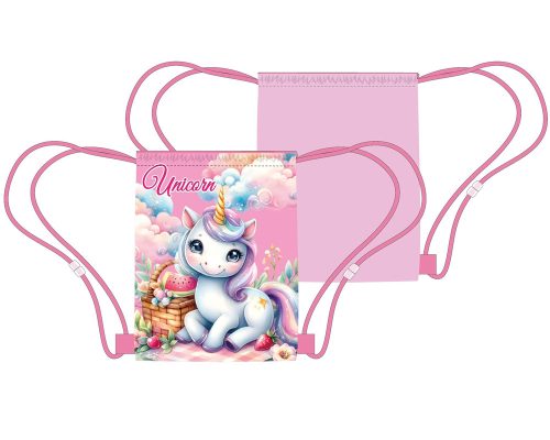 Einhorn Clouds Sporttasche, Turnbeutel 40 cm