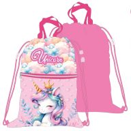 Einhorn Clouds Deluxe Sporttasche, Turnbeutel 45 cm