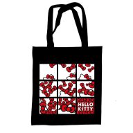 Hello Kitty Bows Stofftasche, Einkaufstasche 44 cm