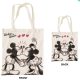 Disney Minnie  Mickey Kiss Leinwand Einkaufstasche 44 cm