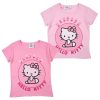 Hello Kitty Pink kurzärmeliges Kinder-T-Shirt, Oberteil 3-8 Jahre