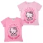 Hello Kitty Pink kurzärmeliges Kinder-T-Shirt, Oberteil 3-8 Jahre
