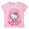 Hello Kitty Pink kurzärmeliges Kinder-T-Shirt, Oberteil 3-8 Jahre