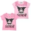 Hello Kitty Kuromi Kinderkurzhemd, Top 3-8 Jahre