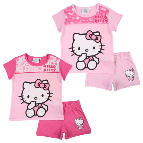 Hello Kitty Cutie Kinderkurzschlafanzug 3-8 Jahre