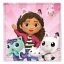 Gabby's Dollhouse Cat World Handtuch, Waschlappen, Handtuch 30x30cm