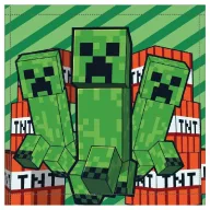 Minecraft Battle Handtuch, Gesichtstuch, Handtuch 30x30cm