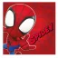 Spiderman Spidey Red Handtuch, Gesichtshandtuch, Handtuch 30x30cm