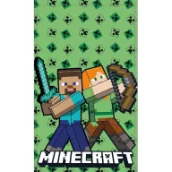 Minecraft Battle Handtuch, Gesichtstuch 30x50cm