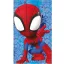 Spiderman Spidey Blue Handtuch, Gesichtstuch, Tuch 30x50cm
