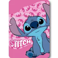 Disney Lilo und Stitch Pink Wave Fleecedecke 100x140cm