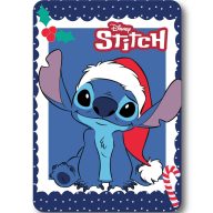   Disney Lilo und Stitch Holiday Weihnachts-Polar-Decke 100x140cm