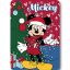 Disney Mickey  Lights Weihnachtspolar-Decke 100x140cm