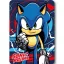 Sonic der Igel Energy Throw Fleecedecke 100x140cm