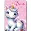 Einhorn Starlight Polar-Fleecedecke 100x140cm