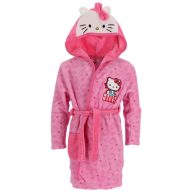   Hello Kitty Pinky Kinderbademantel 3 - 10 Jahre / 98 - 140 cm