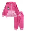 Gabby's Dollhouse Dark Pink Kinder Trainingsanzug, Jogginganzug 2 - 8 Jahre / 92 - 128 cm