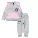 Disney Lilo und Stitch Grey Kinder Trainingsanzug, Jogginganzug 2 - 8 Jahre / 92 - 128 cm