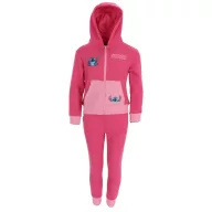   Disney Lilo und Stitch Dark Pinky Kinder Trainingsanzug, Jogginganzug 2 - 8 Jahre / 92 - 128 cm
