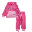 Disney Lilo und Stitch Dark Pinky Kinder Trainingsanzug, Jogginganzug 2 - 8 Jahre / 92 - 128 cm