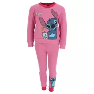   Disney Lilo und Stitch Scrump Pink Kinder Trainingsanzug, Jogginganzug 2 - 8 Jahre / 92 - 128 cm