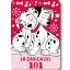 Disney 101 Dalmatiner Cuddle Spots Fleecedecke 100x140cm