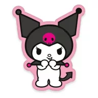 Hello Kitty Kuromi 3D geformtes Zierkissen 40 cm