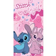   Disney Lilo und Stitch Love Duo Badetuch, Strandtuch 70x140cm (Fast Dry)