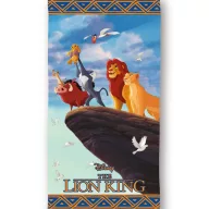   Disney Der König der Löwen Savanna King Badehandtuch, Strandtuch 70x140cm (Schnelltrocknend)