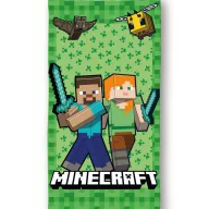   Minecraft Cube World Badetuch, Strandtuch 70x140cm (Schnell trocknend)