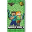 Minecraft Cube World Badetuch, Strandtuch 70x140cm (Schnell trocknend)