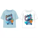 Disney Lilo und Stitch Ananas Kinder kurzärmliges T-Shirt, Oberteil 3 - 8 Jahre / 98 - 128 cm