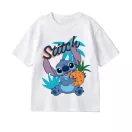 Disney Lilo und Stitch Ananas Kinder kurzärmliges T-Shirt, Oberteil 3 - 8 Jahre / 98 - 128 cm
