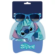   Disney Lilo und Stitch Blue Leaf Sonnenbrille und Baseballkappen-Set