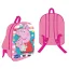 Peppa Wutz Evie 3D Rucksack, Tasche 30 cm