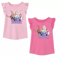   Disney Eiskönigin The Team Kinder Kurzes T-Shirt, Oberteil 3 - 8 Jahre / 98 - 128 cm