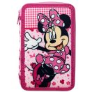 Disney Minnie  Lovely Charm 3-stöckiges gefülltes Federmäppchen