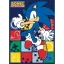 Sonic der Igel Blue Blur Fleecedecke 100x140cm